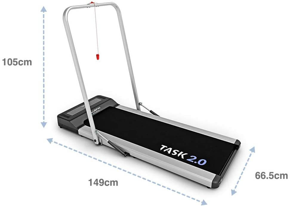 Bluefin Fitness TASK 2.0 Laufband Lagerung