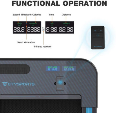 Citysports WP2 Laufband Technik