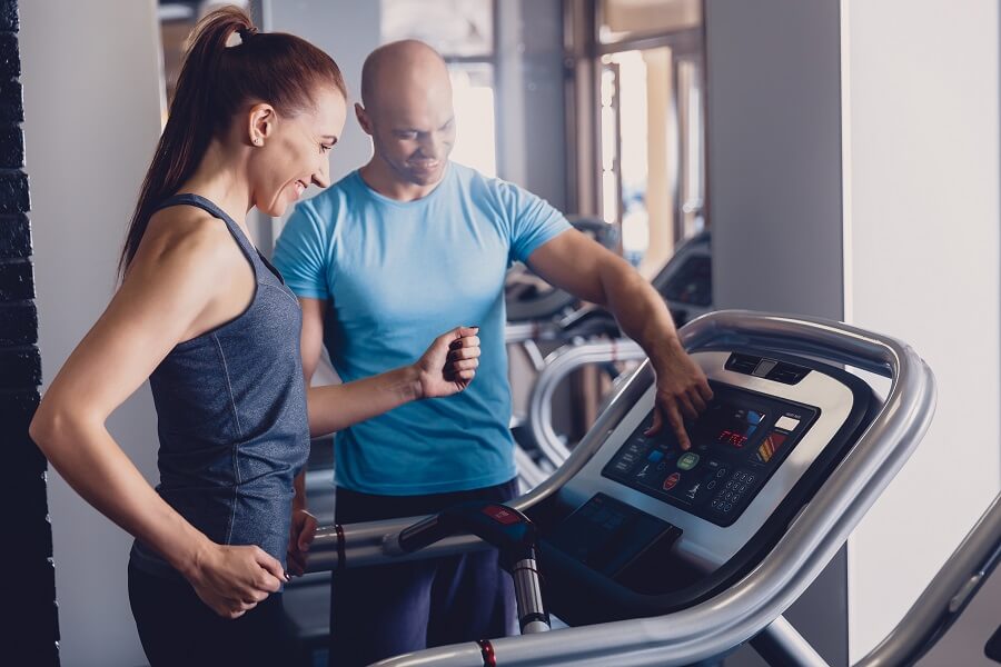 Laufband Training