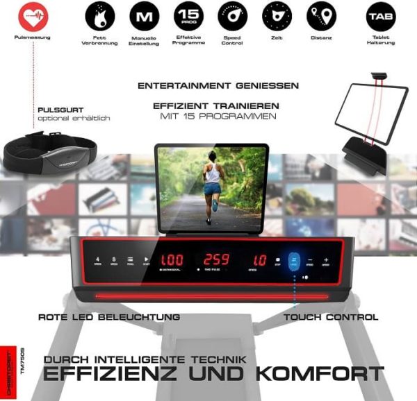 christopeit tm 750s konsole