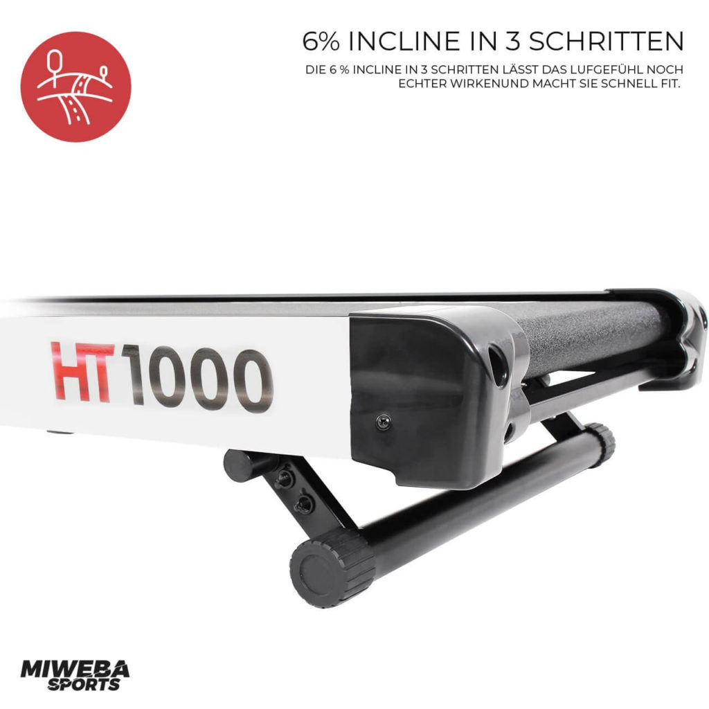 Miweba HT1000 Steigung