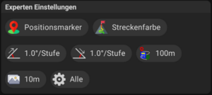 MyHomeFIT Experten Einstellungen