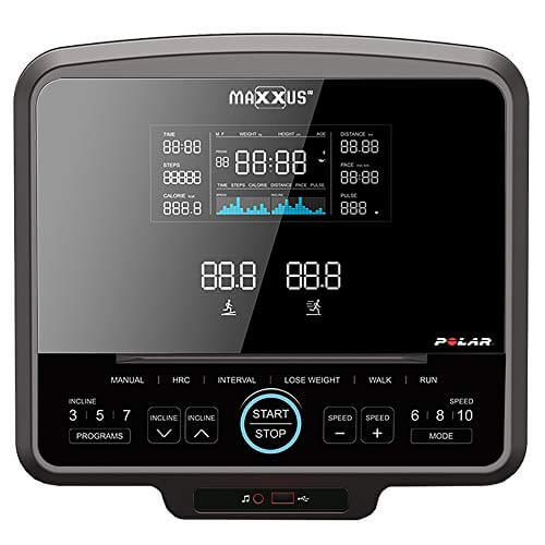RunMaxx 7.1 Laufband Cockpit