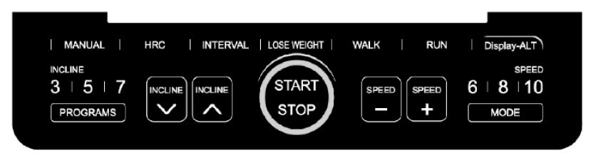 RunMaxx 7.1 tasten