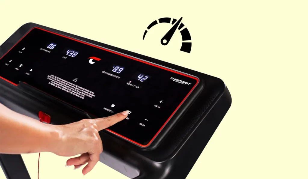 Laufband Geschwindigkeit