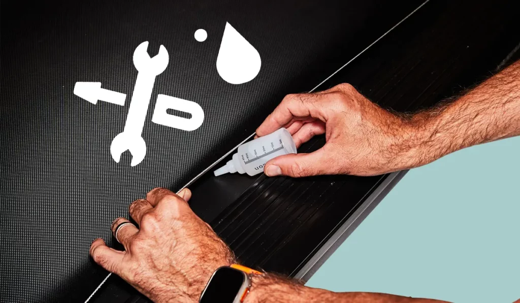 Laufband Pflege und Wartung