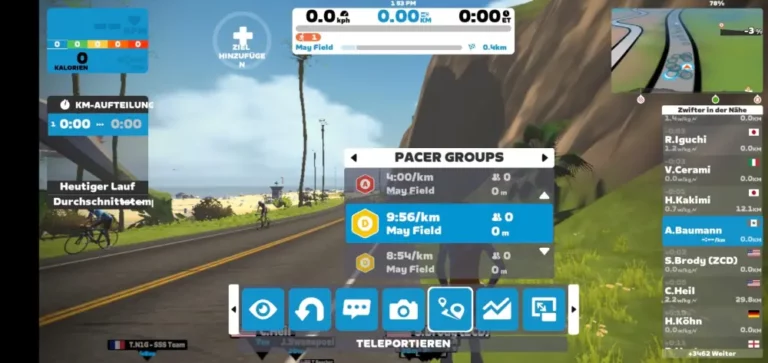 Zwift App View 2
