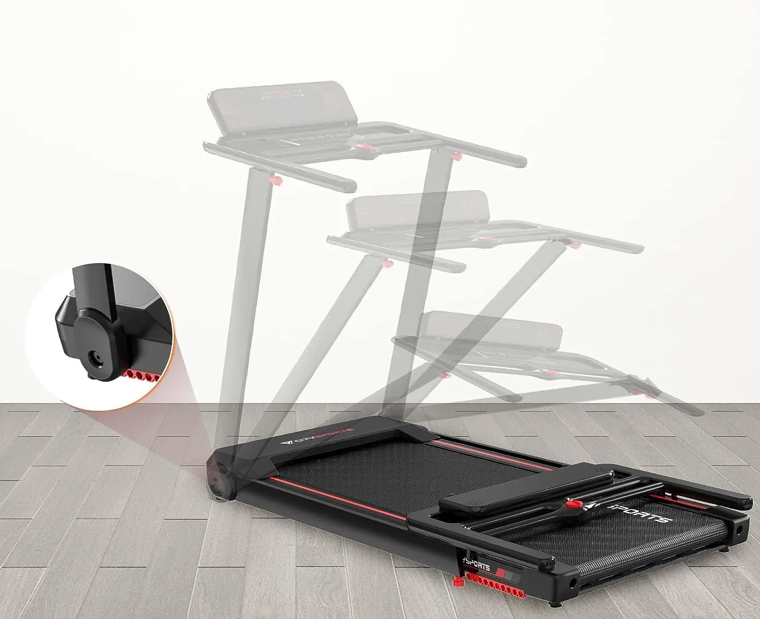 CITYSPORTS Elektrisches Laufband - 1