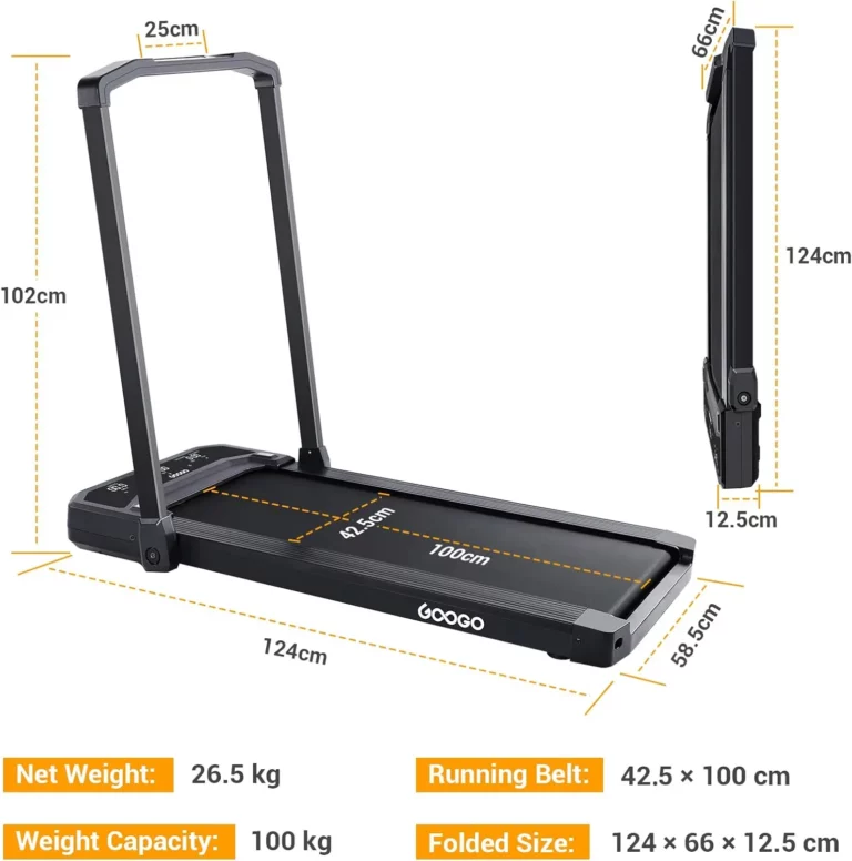 GOOGO 2 in 1 Laufband - 5