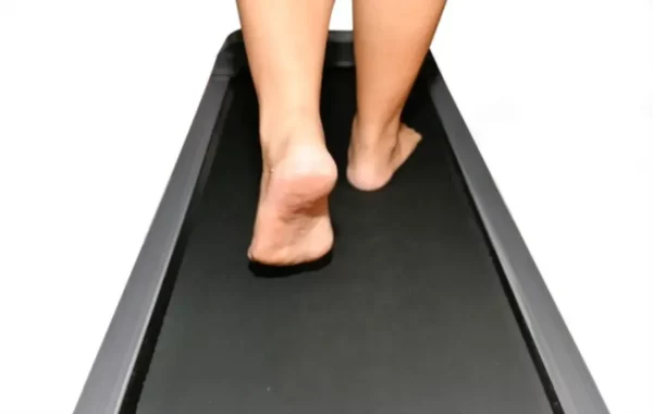 Barfuss auf Laufband
