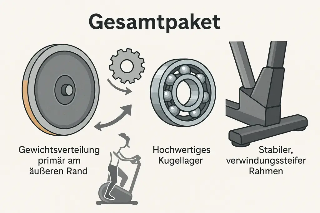 Crosstrainer Schwungmasse - 04