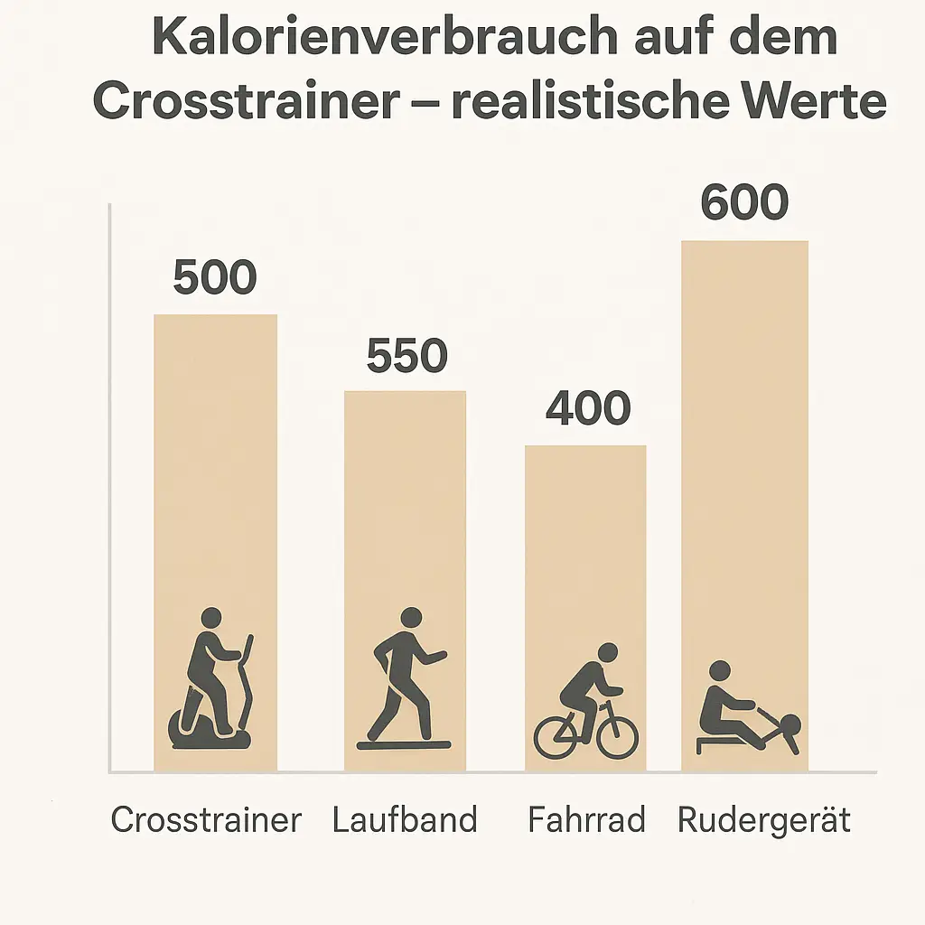 Kalorienverbrauch Crosstrainer & andere Fitnessgeräte