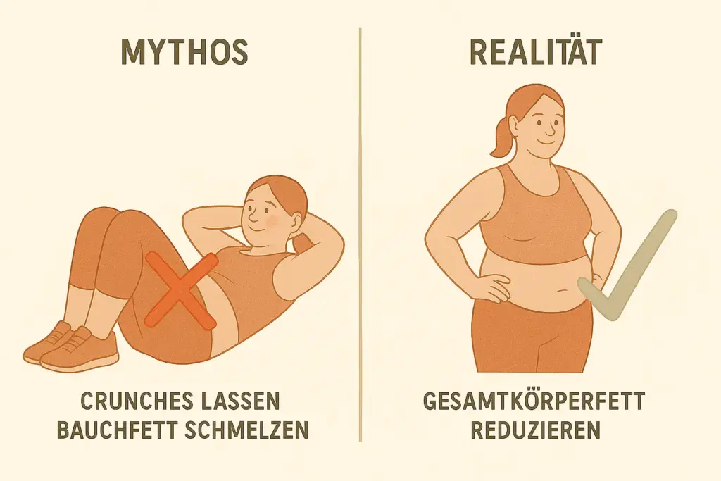 Mythos Realität Bauchfett schmelzen