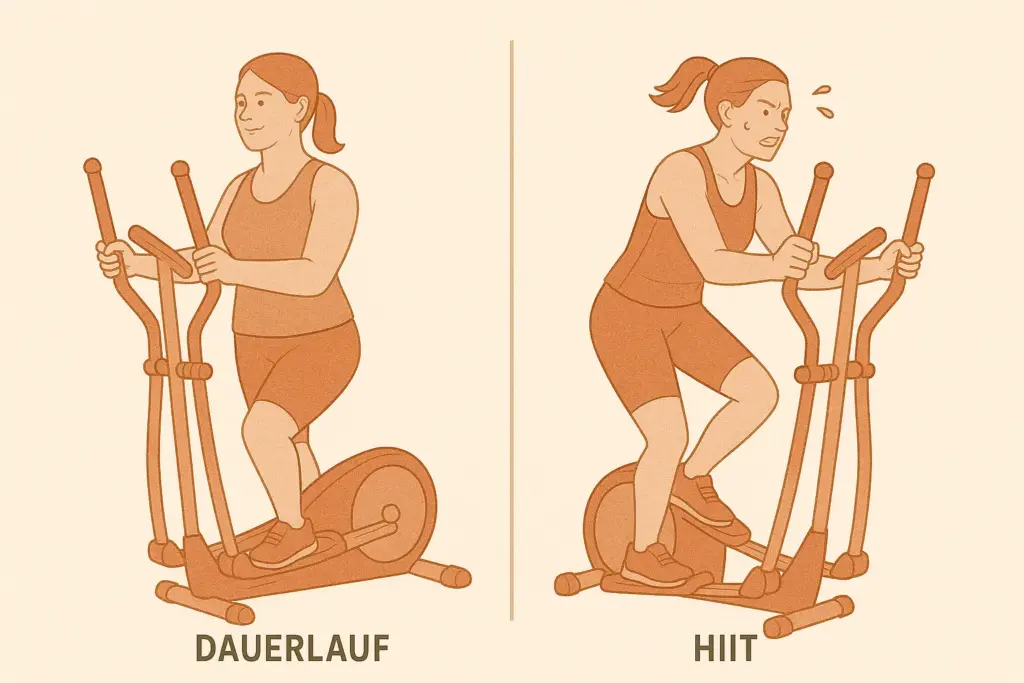 Vergleich Dauerlauf HIIT