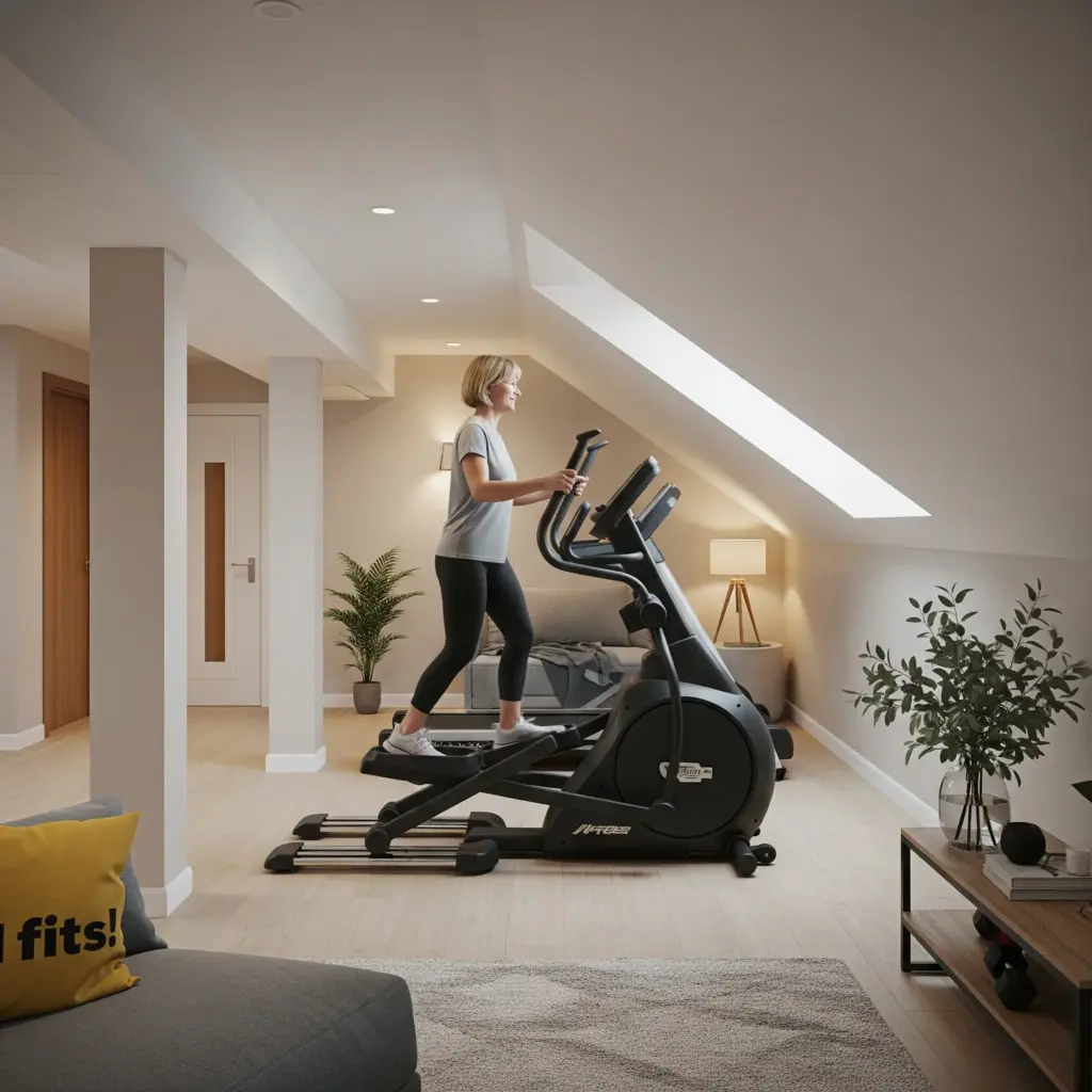 Crosstrainer Deckenhöhe - 03