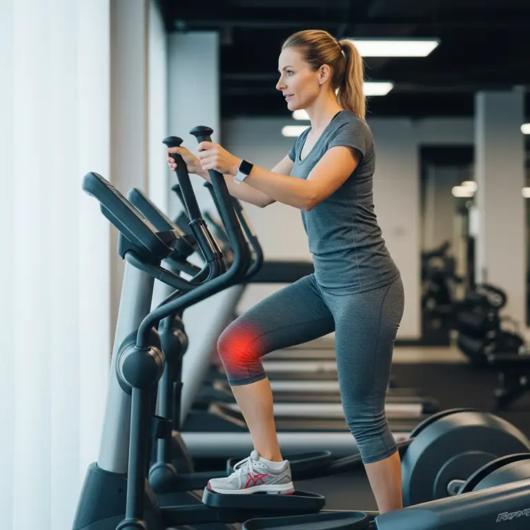 Crosstrainer Knie - 03