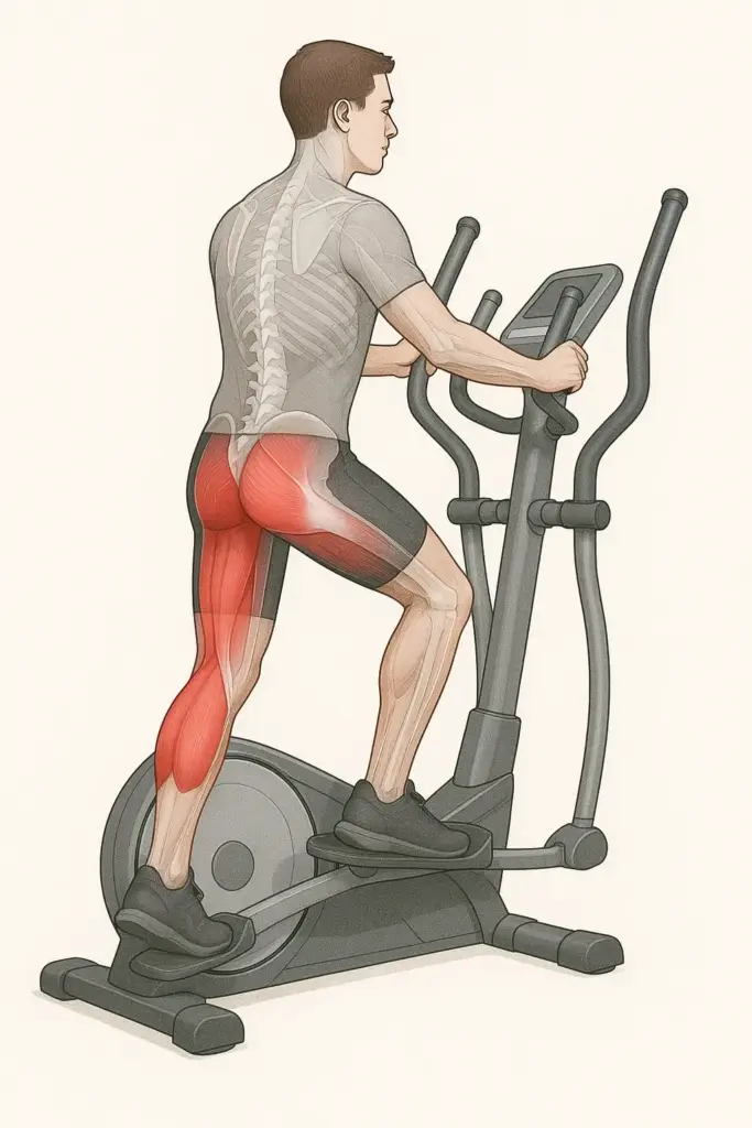 Crosstrainer Rückwärts laufen - 09
