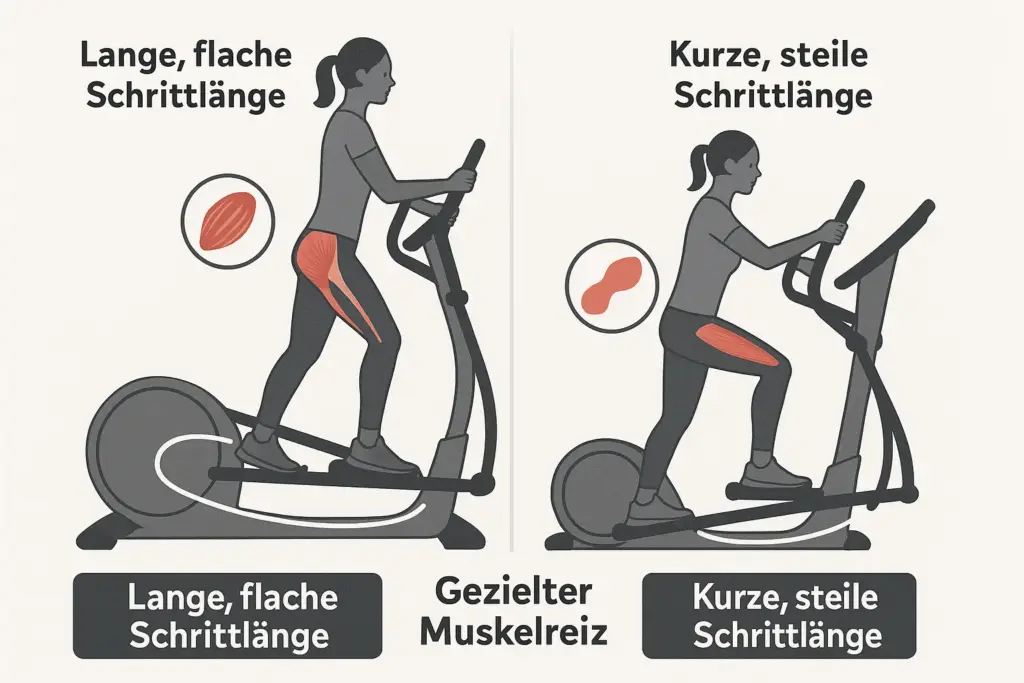 Crosstrainer Schrittlänge - 05