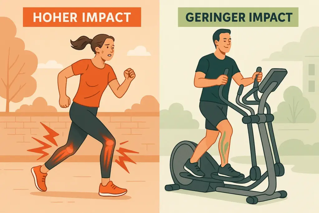 Crosstrainer oder Laufen