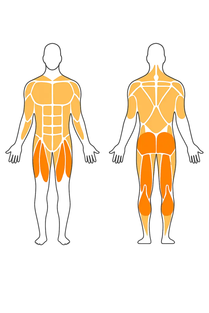 Crosstrainer_Muskelgruppen
