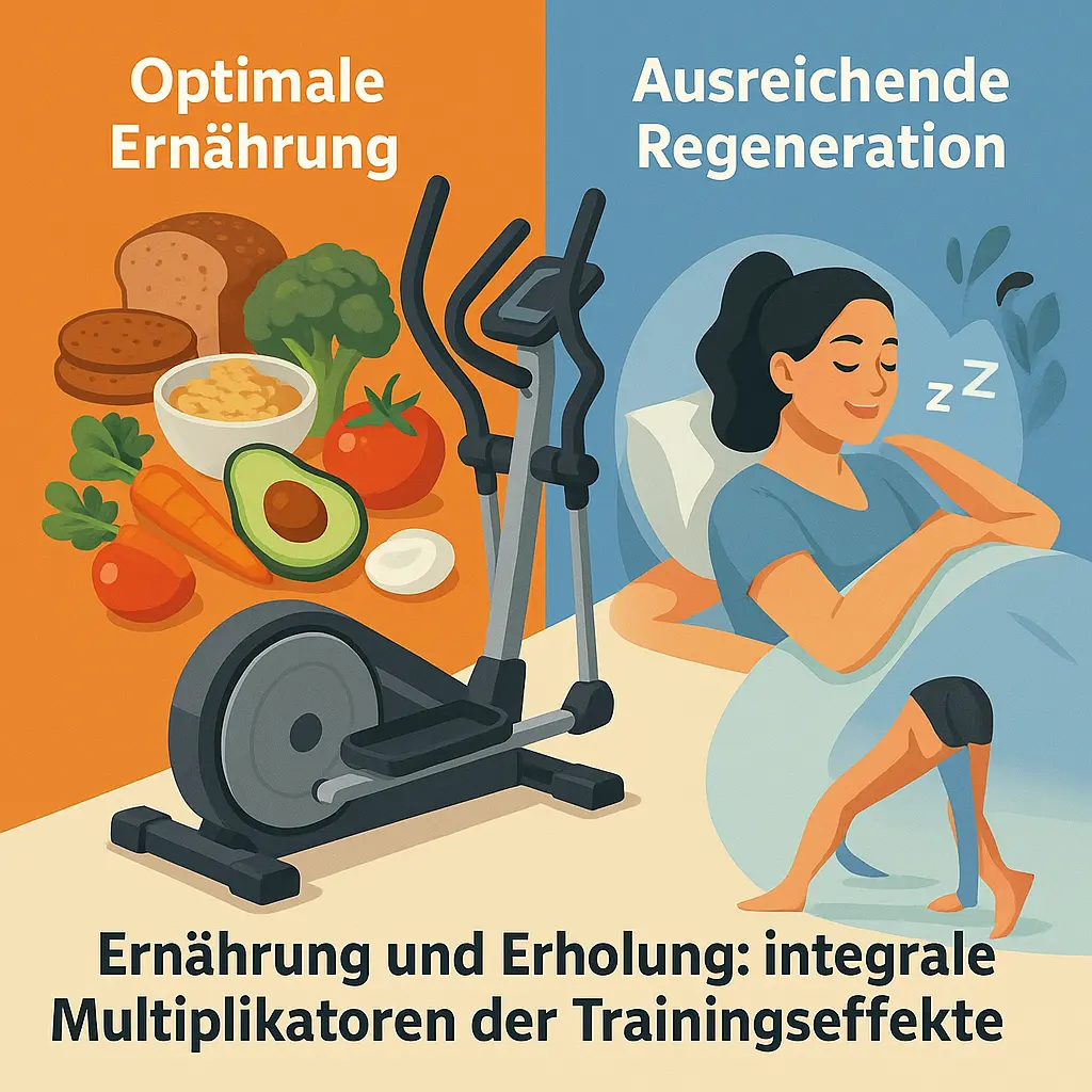 Ernärhung und Erholung Crosstrainer