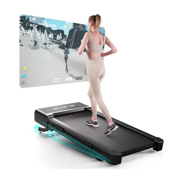 Superun Walking Pad mit Steigung Test