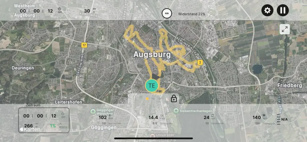 Kinomap Training Programm 3