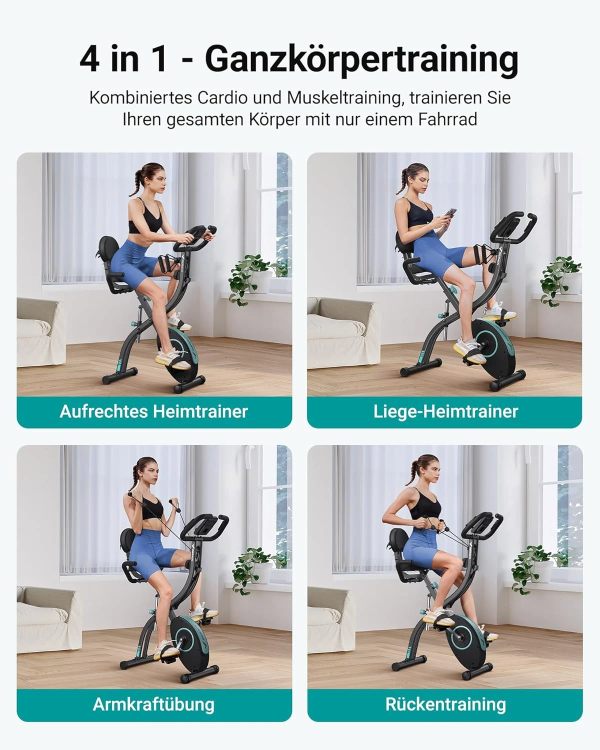 MERACH MR-S15 4in1 Heimtrainer - 19