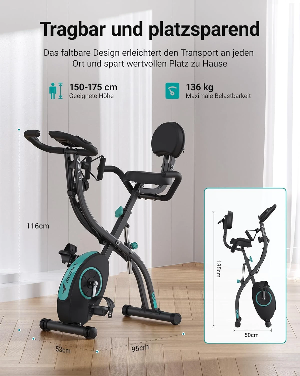 MERACH MR-S15 4in1 Heimtrainer - 23