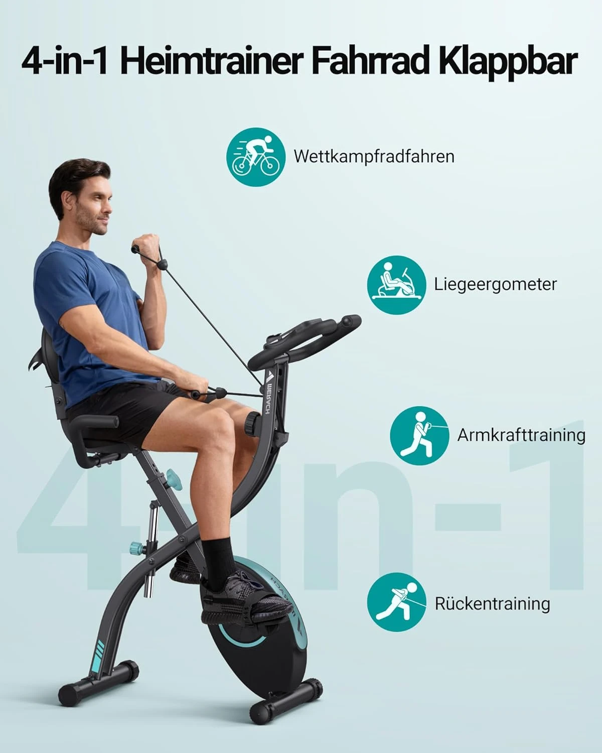 MERACH MR-S15 4in1 Heimtrainer - 28