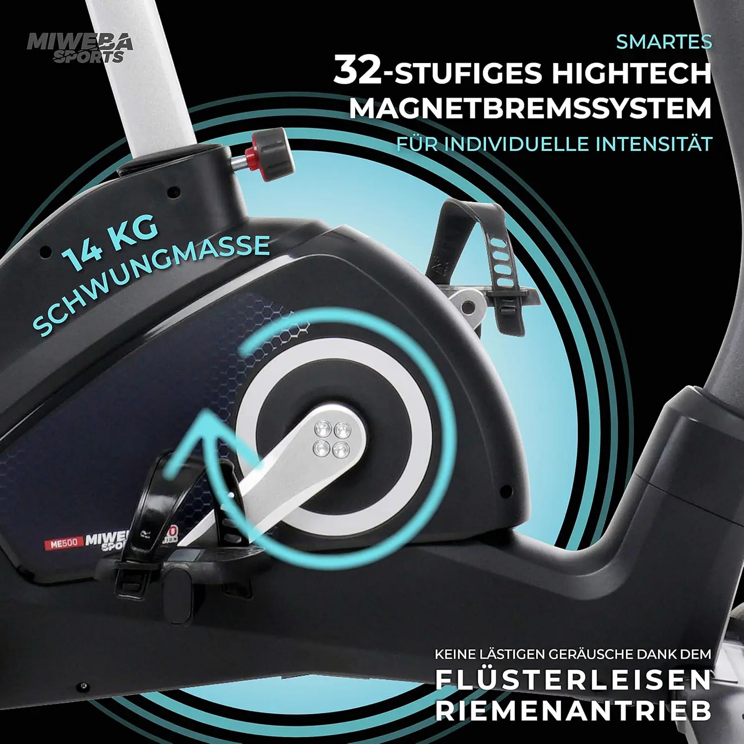 Miweba Sports Ergometer ME500 - 22