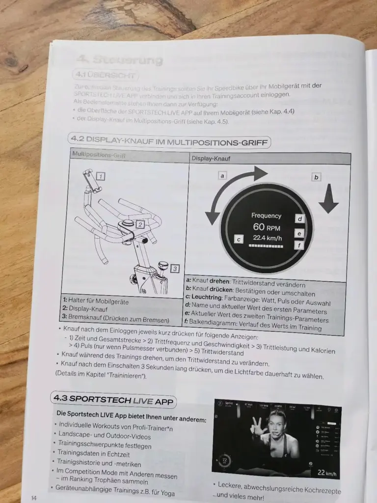 Sportstech sBike Lite - 94