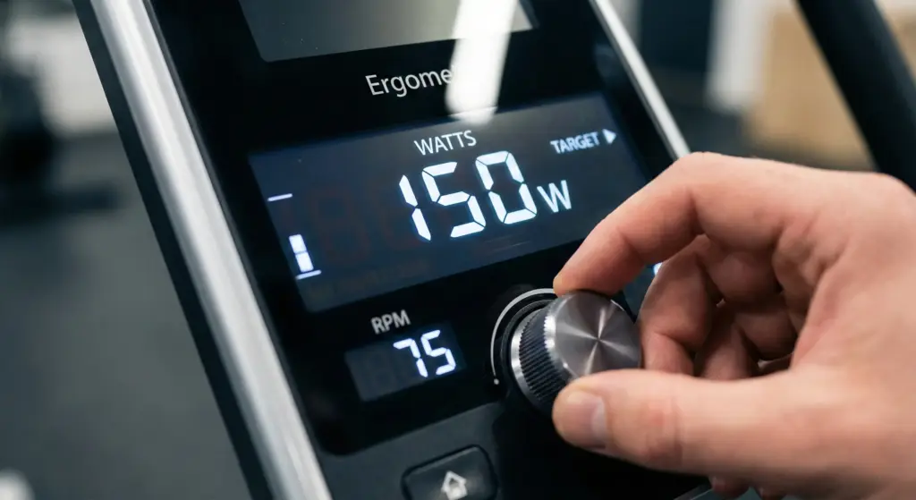 150W Anzeige einstellen