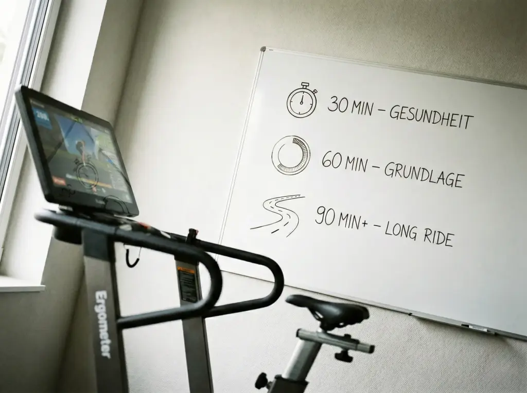 Dauer & Trainingsziele – 30, 60, 90 Minuten visuell übersetzt