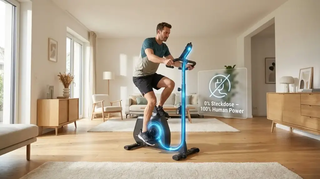 Decathlon Self Powered Ergometer ohne Strom