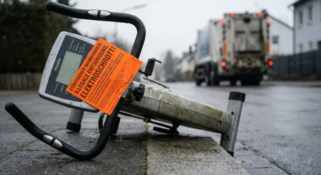 Ergometer illegal entsorgen