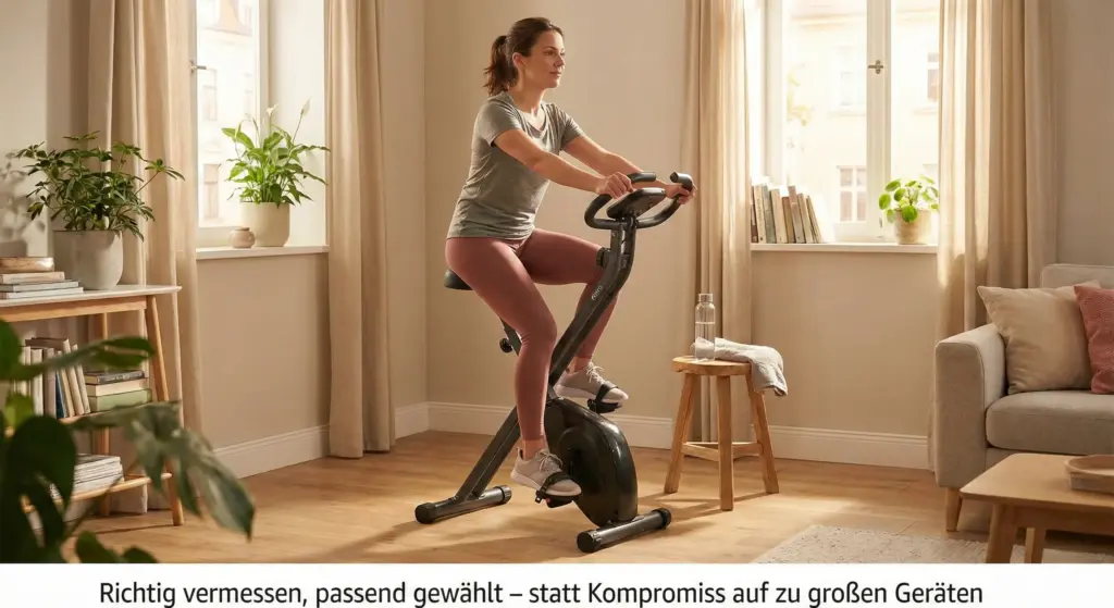 Komfortabler Trainingsalltag einer kleinen Person