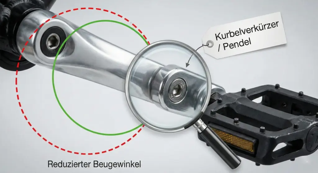 Lösung bei Steifheit Der Kurbelverkürzer