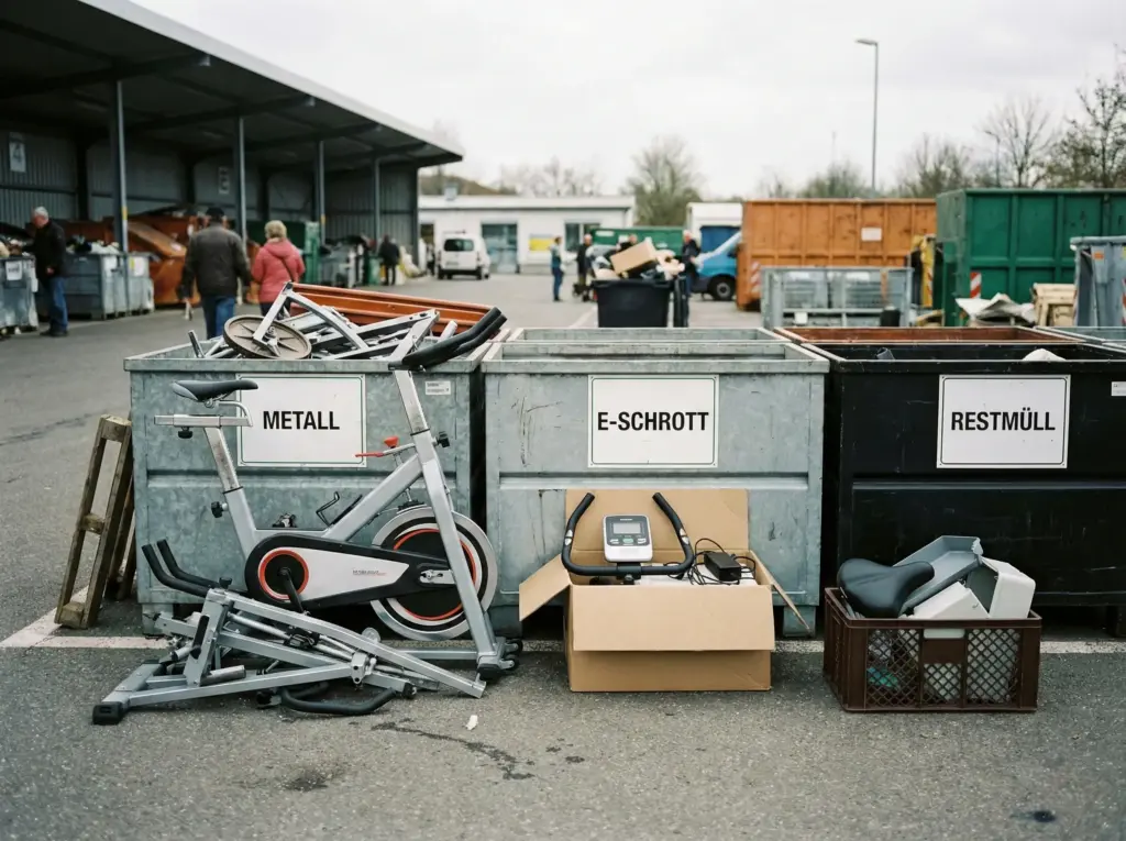 Ergometer illegal entsorgen