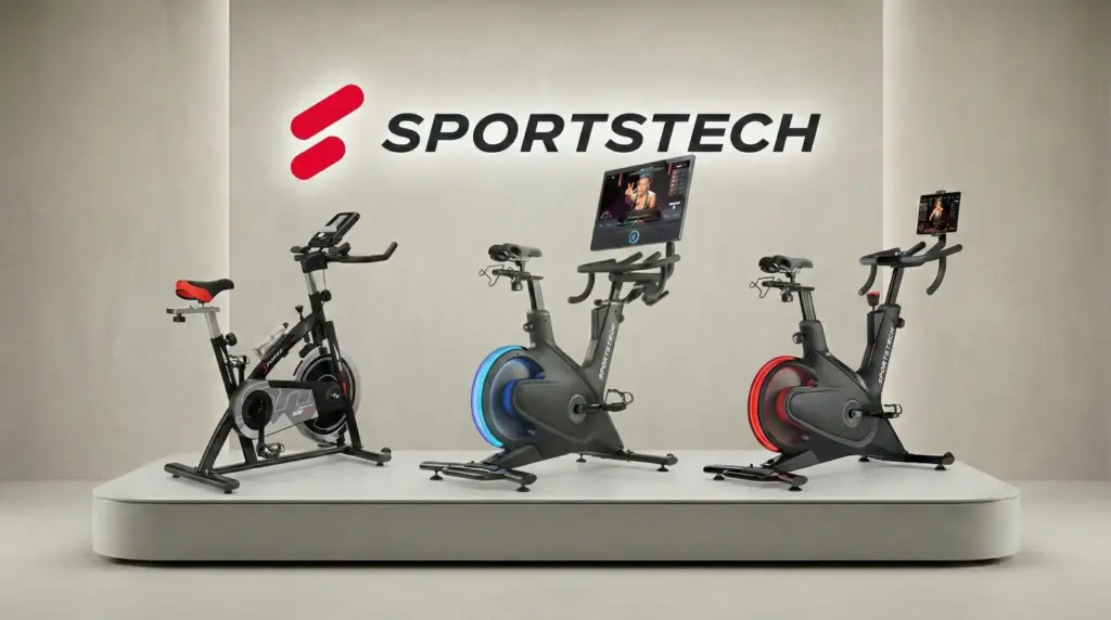Podest mit den besten Sportstech Heimtrainern im Test