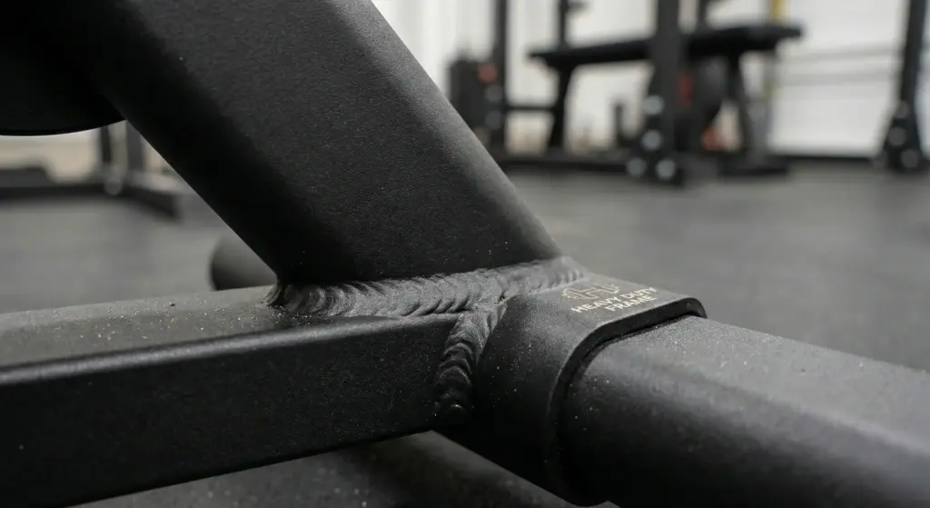 Qualitätsmerkmal Massive Schweißnähte & Rahmen