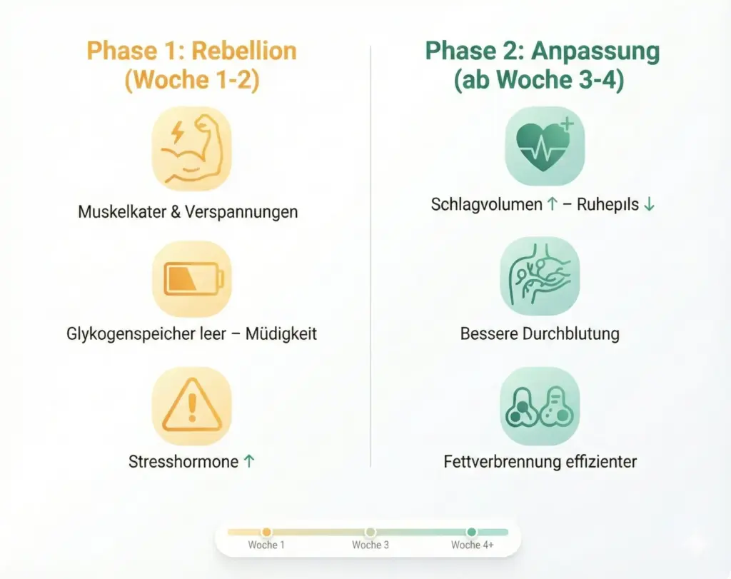 Rebellion vs. Anpassung Was der Körper durchläuft