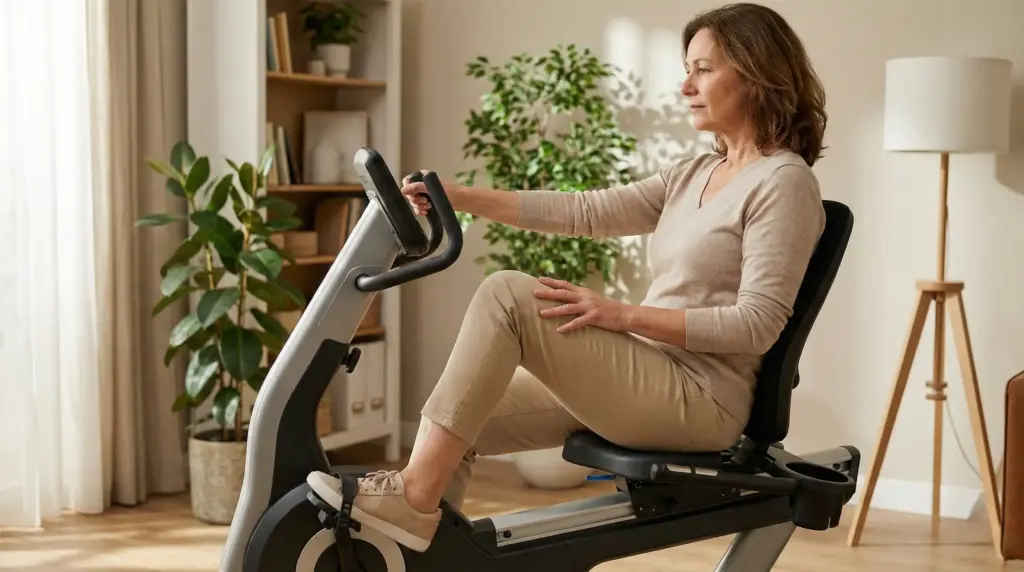 Sanfter Neustart Ergometer im Wohnzimmer