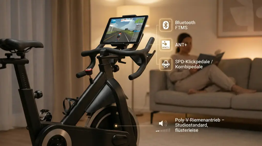 Smart & leise – Konnektivität und Antrieb der Oberklasse