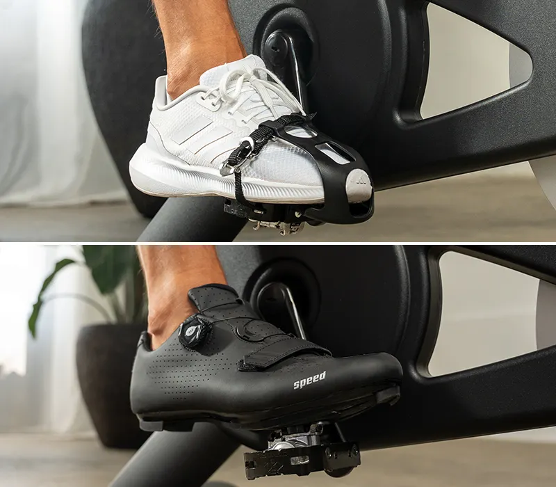 Vergleich Klickpedal vs Käfig