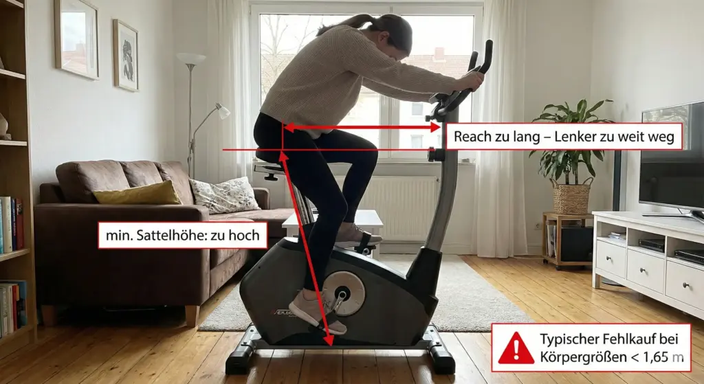 Zu groß, zu weit weg