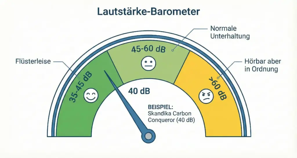 Crosstrainer Lautstärke