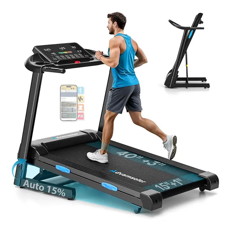 Advamsoler Laufband Test